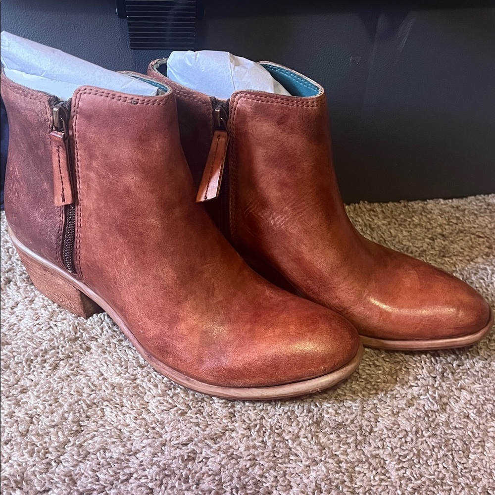 Genuine Leather Ankle Boots
